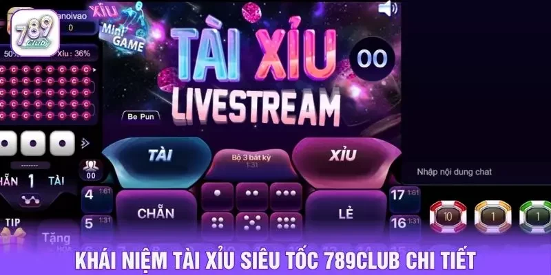 Khái niệm tài xỉu siêu tốc 789club chi tiết