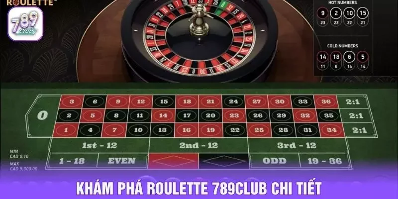 Khám phá roulette 789club chi tiết